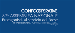 39° ASSEMBLEA NAZIONALE CONFCOOPERATIVE